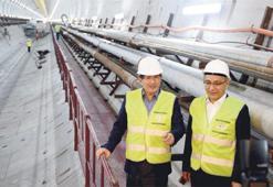 Avrasya Tüneli’ne  hayran kaldı
