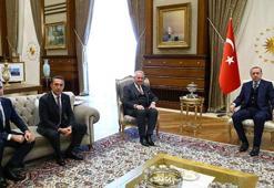 TÜSİAD Heyeti, Cumhurbaşkanı Erdoğan'ı ziyaret etti