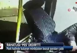 Hırsızdaki rahatlığa bak!