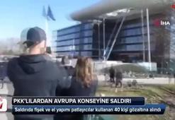 Terör örgütü yandaşları Avrupa Konseyi'ne saldırdı: 43 gözaltı