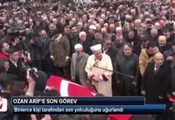 Ozan Arif son yolculuğuna uğurlandı