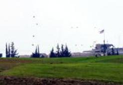 Menbiç sınırında ABD helikopterleri uçuyor