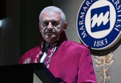 Marmara Üniversitesi'nden TBMM Başkanı Yıldırım'a fahri doktora