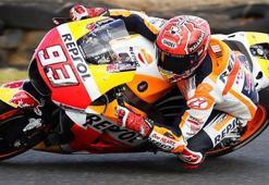 Tayland'da zafer Marquez'in