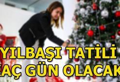 Yılbaşı tatili kaç gün olacak? 1 Ocak 2019 hangi güne denk geliyor?