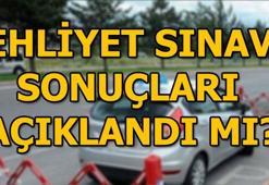 MEB Ehliyet sınav sonuçlarını açıkladı mı?