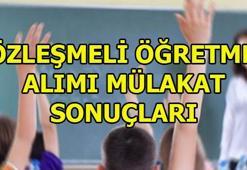 Sözleşmeli öğretmenlik mülakat sonuçları hangi tarihte açıklanacak?