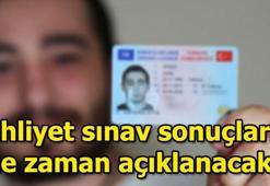 Ehliyet sınav sonuçları ne zaman açıklanacak? 20 Ekim Ehliyet sınavı...