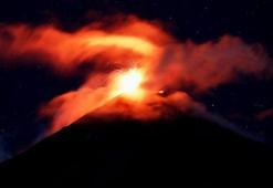 Fuego Yanardağı patladı