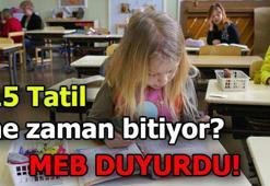 İkinci dönem ne zaman başlayacak? Okullar o tarihte açılacak!