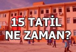15 tatil ne zaman sorusu MEB tarafından yanıt buldu! Karne tatili o tarihte...