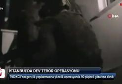 İstanbul’da dev terör operasyonu: 90 gözaltı