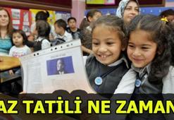 Okullar ne zaman kapanacak? 2019 Yaz tatili ne zaman?