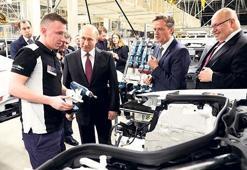 Mercedes’in fabrikasını Türkler yaptı, Putin açtı