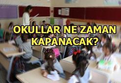Okullar ne zaman kapanacak? 2019 yaz tatili ne zaman başlayacak?