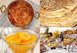 2. Gün sahur menüsü