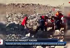 Fethiye'de paraşüt kazası: 1 yaralı