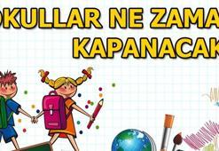 Okullar ne zaman kapanacak? Yaz tatilinin başlangıcı...