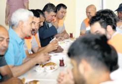 Başkan Tugay'dan sabah mesaisi