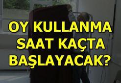 İstanbul seçimi için oy kullanma saat kaçta başlayacak?
