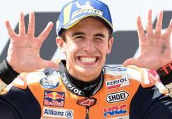 Almanya'da kazanan Marquez