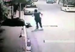 Üsküdar’da nefes kesen hırsız polis kovalamacası kamerada