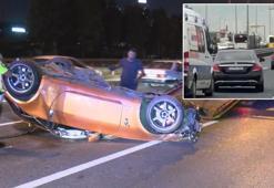 Son dakika | Ambulansa yol vermeyen sürücü bu kez makas atarken kaza yaptı