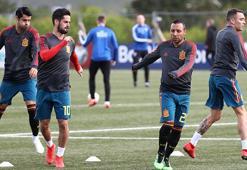 Monreal ve Cazorla'dan salon paslaşması!
