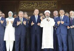 Cumhurbaşkanı Erdoğan, Abdülhakim Sancak Camii'ni törenle açtı! Caminin özellikleri dikkat çekti