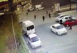 Amerikan filmlerini aratmayan hırsız-polis kovalamacası kamerada
