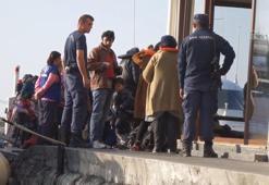 Kuzey Ege'de operasyonda operasyonlar: 215 düzensiz göçmen yakalandı