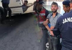 Nefes kesen kovalamaca! Araç hırsızı böyle yakalandı