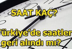 Türkiye'de saat kaç? Saatler 1 saat geri alındı mı? 27 Ekim Türkiye saati