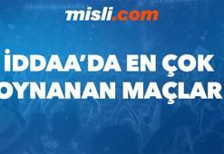 Misli.com'da günün en çok oynanan maçları