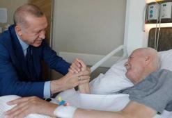 Cumhurbaşkanı Erdoğan, hastanedeki eski Adalet Bakanı Kazan'ı ziyaret etti