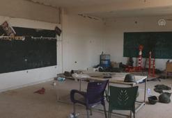 Okulu terörist karargahına çevirdiler