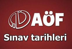 AÖF Güz Dönemi sınavları ne zaman? Açık Öğretim Fakültesi sınav tarihleri