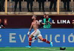 Gecenin adamı Gabigol kupa zaferini taraftarlarla doyasıya yaşadı!