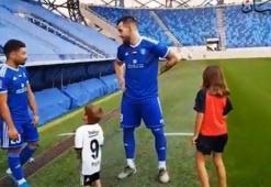 Negredo'nun oğlu Beşiktaş formasıyla...