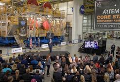 NASA Ay görevinde kullanılacak roket platformunu görücüye çıkardı