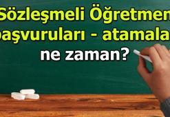 Sözleşmeli öğretmen başvuru - atama işlemleri ne zaman? Başvuru şartları nelerdir? Kimler başvurabilir?