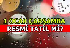 Yarın tatil mi? 1 Ocak Çarşamba günü resmi tatil olacak mı?