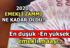 "Emekli zammı 2020" ne kadar oldu? En düşük - en yüksek emekli maaşı ne kadar 2020?