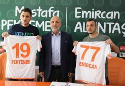 Son dakika | Mustafa Pektemek ve Emircan Altıntaş Alanyaspor'da