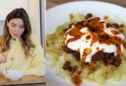 Mantı tadında lahana yemeği tarifi