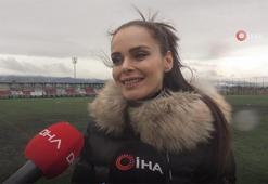 Bolu’da, 3 çocuk annesi iş kadını, futbol kulübüne başkan oldu