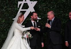 Cumhurbaşkanı Erdoğan, Ayşe Şahin ve Zafer Topaloğlu’nun nikah törenine katıldı