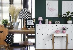 Evi canlandıran tasarım: Puantiye