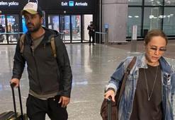 Burçin Terzioğlu sevgilisiyle Türkiye'ye döndü