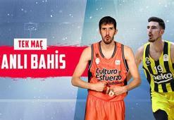 Valencia-Fenerbahçe Beko maçı canlı bahisle Misli.com'da